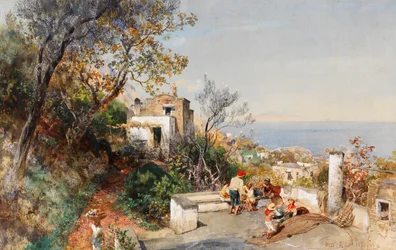 View over the Bay of Naples